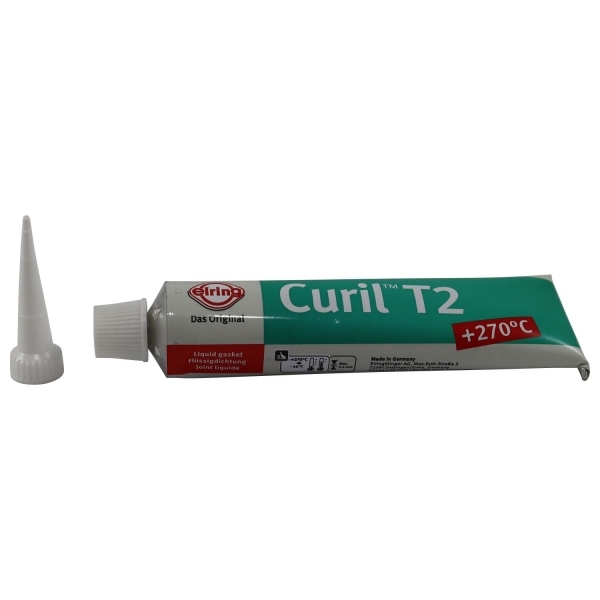 Cola Silicone Curil T2 Verde Alta Temp. Elring - Cód.4826