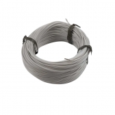 100m Cabo Flex. Auto Estanhado 0.50mm Branco - Cód.6756