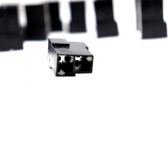 10 Conectores Universal Macho 2 vias ETE7522PR - Cód.10914