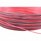 100m Cabo Flex. Automotivo 0.50mm Verm. e Preto - Cód.12546