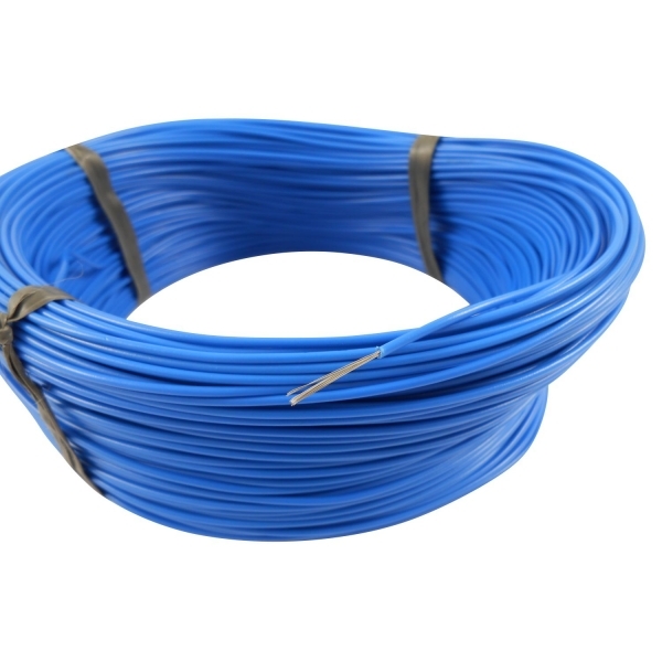 100m Cabo Flex Auto Estanhado 0.50mm Azul - Cód.6758