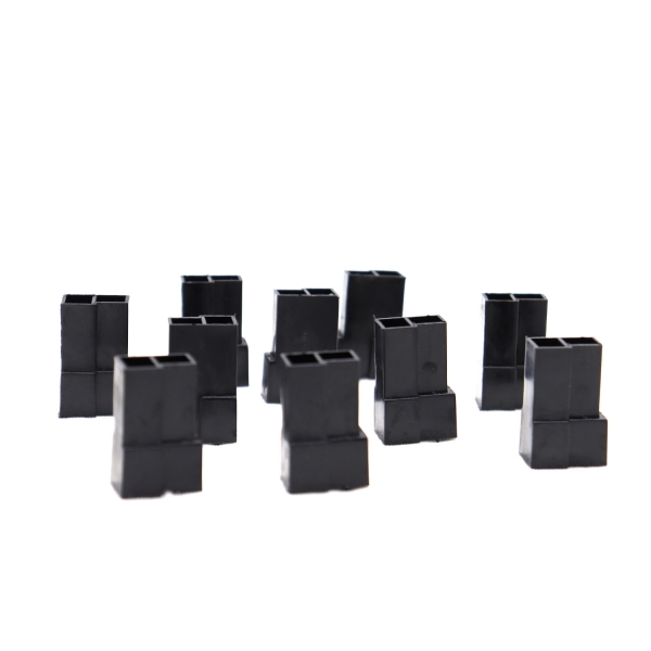 10 Conectores Universal Macho 2 vias ETE7522PR - Cód.10914