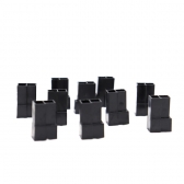 10 Conectores Universal Macho 2 vias ETE7522PR - Cód.10914