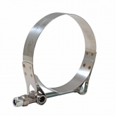 Abraçadeira Tucho 100% Inox T-Clamp Mangotes 2 3/4 - Cód.723