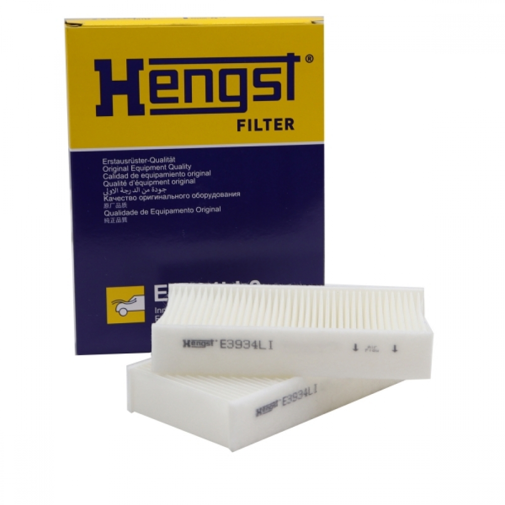 Filtro de Cabine Hengst E3934LI-2 BMW X3, X4 - Cód.10573