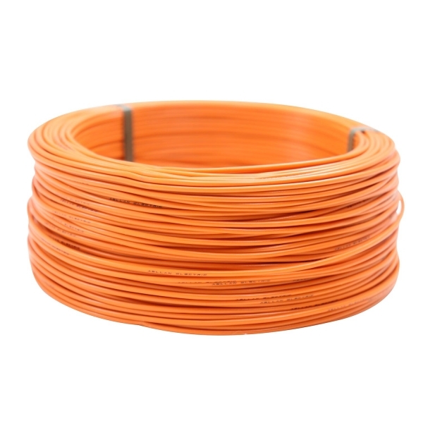 100m Cabo Flex. Automotivo 1.00mm Laranja - Cód.9591