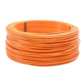 100m Cabo Flex. Automotivo 1.00mm Laranja - Cód.9591