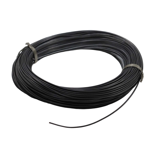 100m Cabo Flex. Automotivo 1.00mm Preto e Branco - Cód.13333