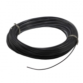100m Cabo Flex. Automotivo 1.00mm Preto e Branco - Cód.13333