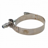 Abraçadeira Tucho 100% Inox T-Clamp Mangotes 2 1/2 - Cód.724
