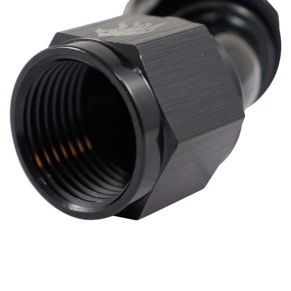 Conexão 10AN / AN10 Curva 45° Aeroquip All Black - Cód.7171