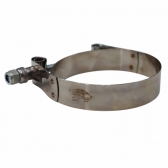 Abraçadeira Tucho 100% Inox T-Clamp Mangotes 2 1/2 - Cód.724