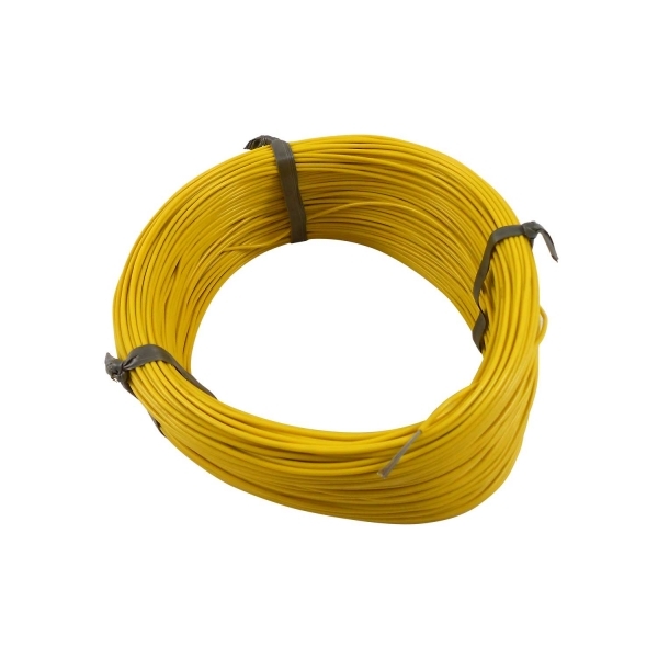 100m Cabo Flex. Auto Estanhado 0.50mm Amarelo - Cód.6757