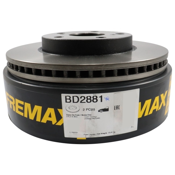 Kit Disco de Freio BD2881 Diant. Toyota RAV4 - Cód.4267