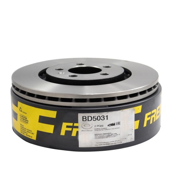 Kit Disco de Freio Diant. BD5031 VW Golf, Passat - Cód.10261