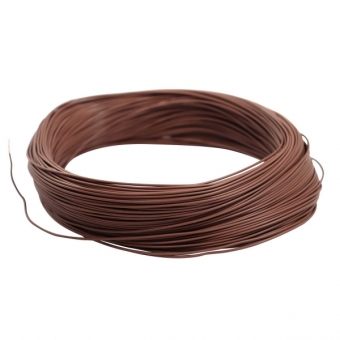 100m Cabo Flex. Automotivo 0.50mm Marrom - Cód.8092