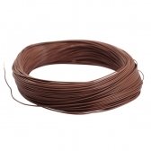 100m Cabo Flex. Automotivo 0.50mm Marrom - Cód.8092