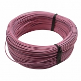 100m Cabo Flex. Automotivo 0.50mm Rosa e Preto - Cód.9259