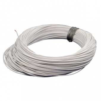 100m Cabo Flex. Automotivo 1.00mm Branco - Cód.8101