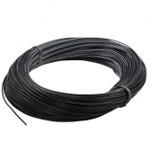 100m Cabo Flex. Automotivo 1.00mm Preto e Branco - Cód.13333