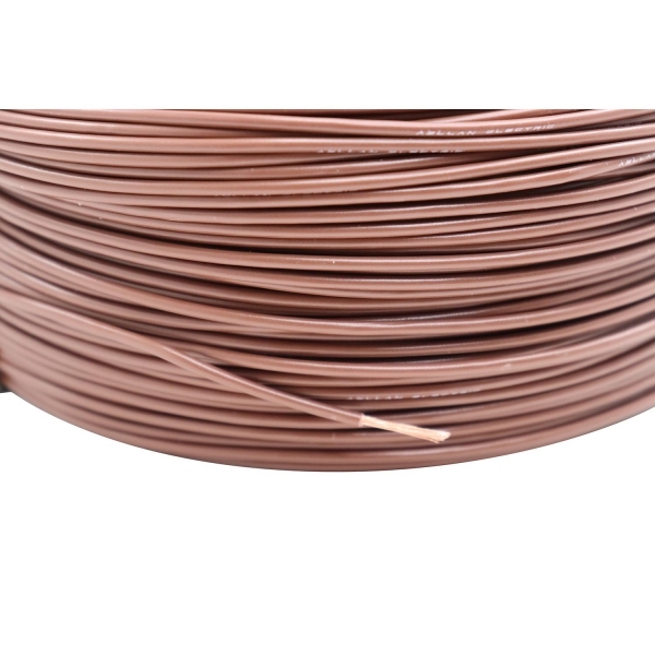 100m Cabo Flex. Automotivo 1.00mm Marrom - Cód.9590