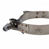 Abraçadeira Tucho 100% Inox T-Clamp Mangotes 2 3/4 - Cód.723