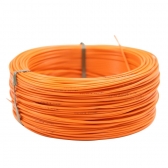 100m Cabo Flex. Automotivo 1.00mm Laranja - Cód.9591