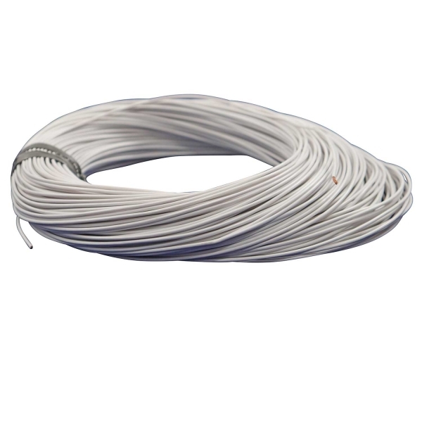 100m Cabo Flex. Automotivo 1.00mm Branco - Cód.8101