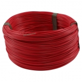 100m Cabo Flex. Auto Estanhado 0.50mm Vermelho - Cód.6755