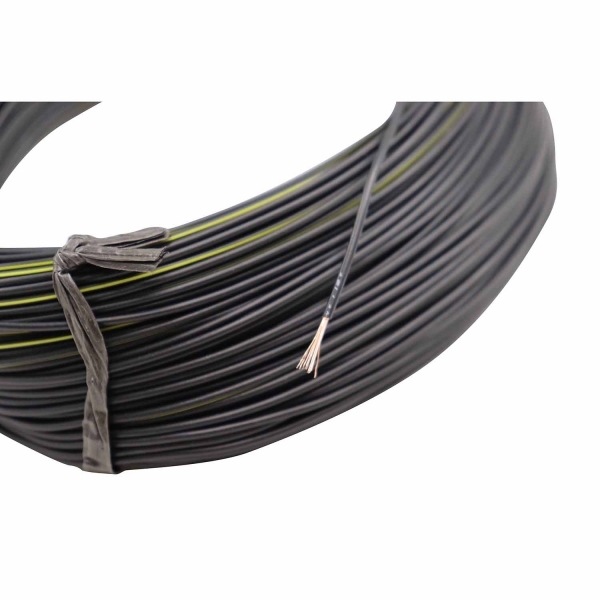 100m Cabo Flex. Automotivo 0.50mm Preto e Amarelo- Cód.9261