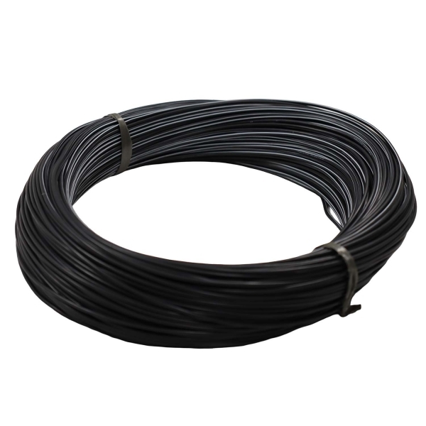 100m Cabo Flex. Automotivo 1.00mm Preto e Branco - Cód.13333
