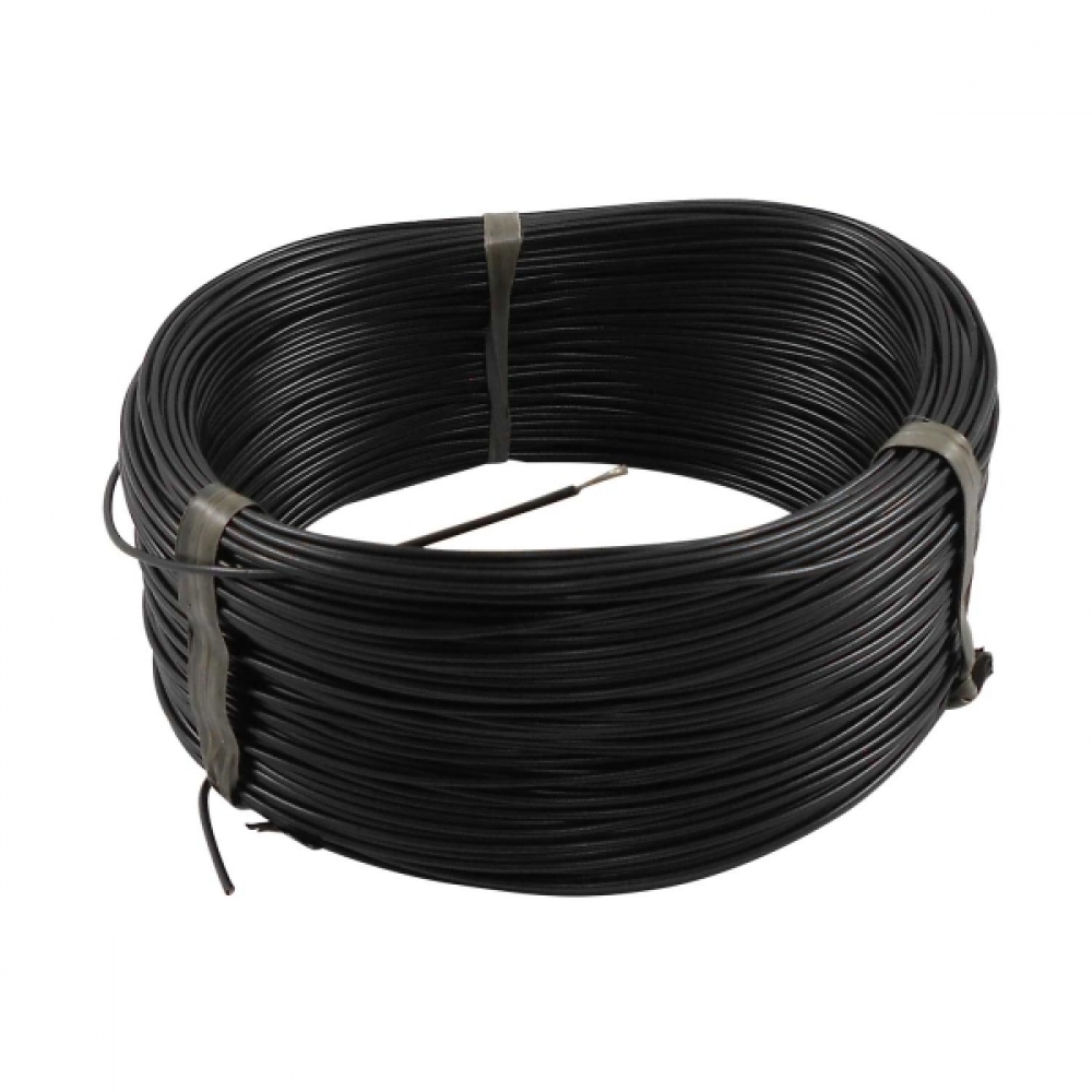 100m Cabo Flex. Auto Estanhado 0.50mm Preto - Cód.6754