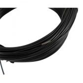 100m Cabo Flex. Auto Estanhado 0.50mm Preto - Cód.6754