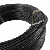 100m Cabo Flex. Auto Estanhado 1.50mm Preto Branco -Cód.6762