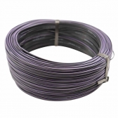 100m Cabo Flex. Automotivo 0.50mm Preto e Roxo - Cód.9260