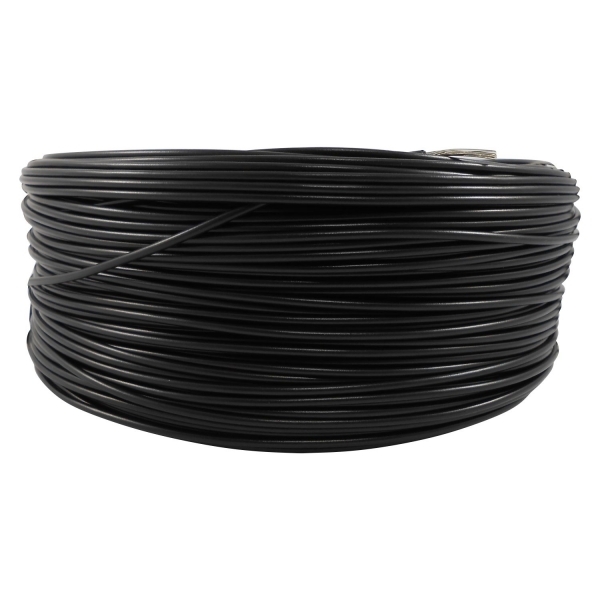 100m Cabo Flex. Auto Estanhado 1.00mm Preto - Cód.6760