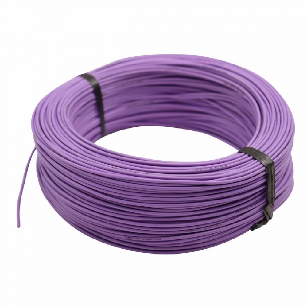 100m Cabo Flex. Automotivo 1.00mm  Roxo - Cód.9265