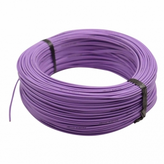 100m Cabo Flex. Automotivo 1.00mm  Roxo - Cód.9265
