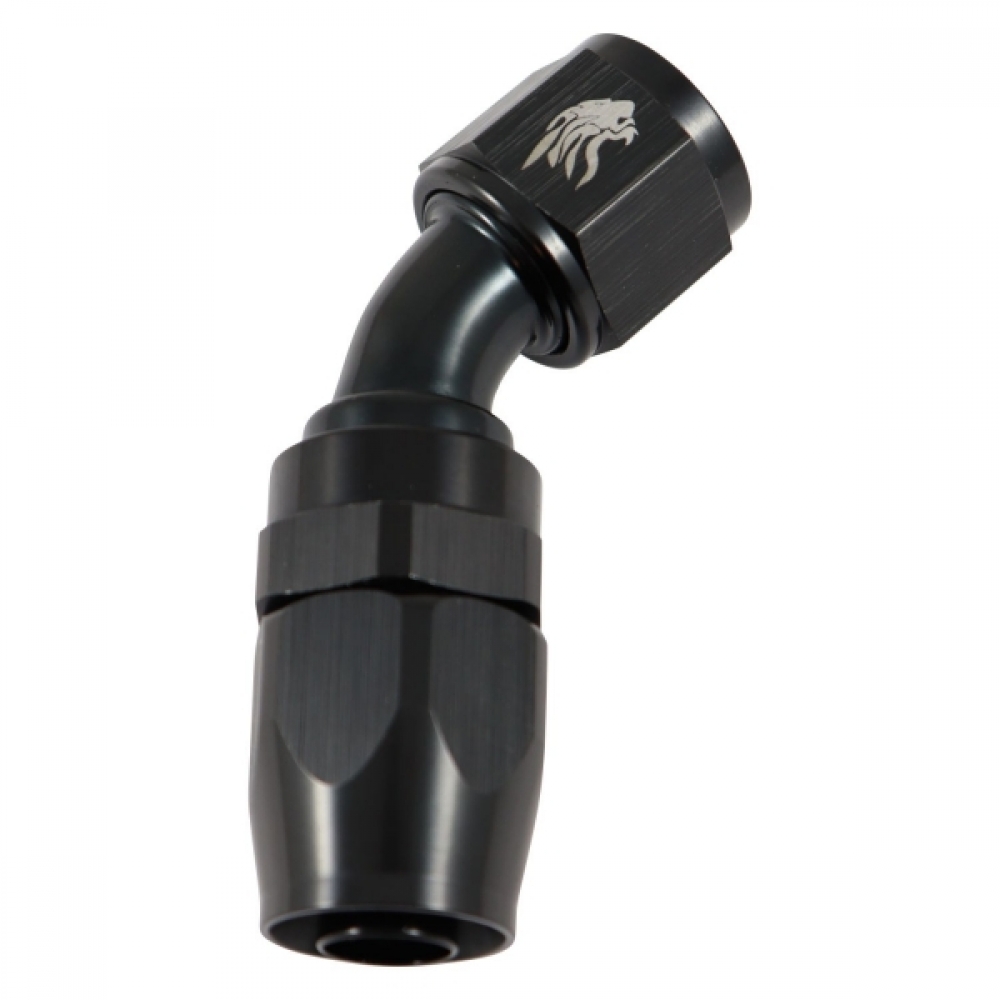 Conexão 10AN / AN10 Curva 45° Aeroquip All Black - Cód.7171