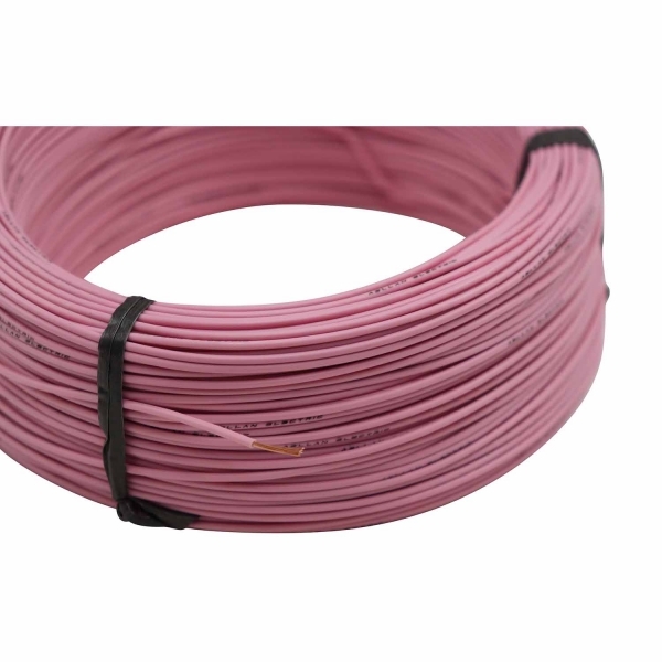 100m Cabo Flex. Automotivo 0.50mm Rosa - Cód.9258