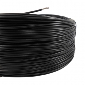 100m Cabo Flex. Auto Estanhado 0.50mm Preto - Cód.6754