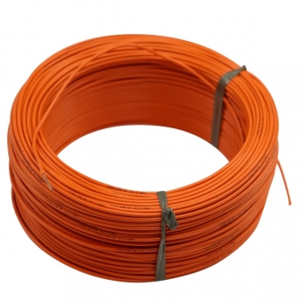 100m Cabo Flex. Automotivo 1.00mm Laranja - Cód.9591