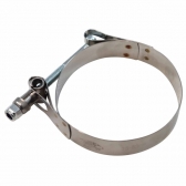 Abraçadeira Tucho 100% Inox T-Clamp Mangotes 2 3/4 - Cód.723