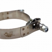 Abraçadeira Tucho 100% Inox T-Clamp Mangotes 2 1/2 - Cód.724