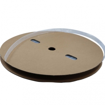 25m Espaguete Termo Retrátil Transp. 12mm c Cola - Cód.7841