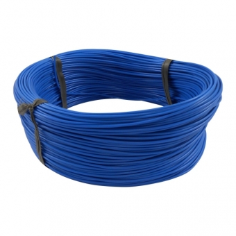 100m Cabo Flex Auto Estanhado 0.50mm Azul - Cód.6758