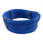 100m Cabo Flex Auto Estanhado 0.50mm Azul - Cód.6758