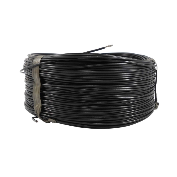 100m Cabo Flex. Auto Estanhado 0.50mm Preto - Cód.6754