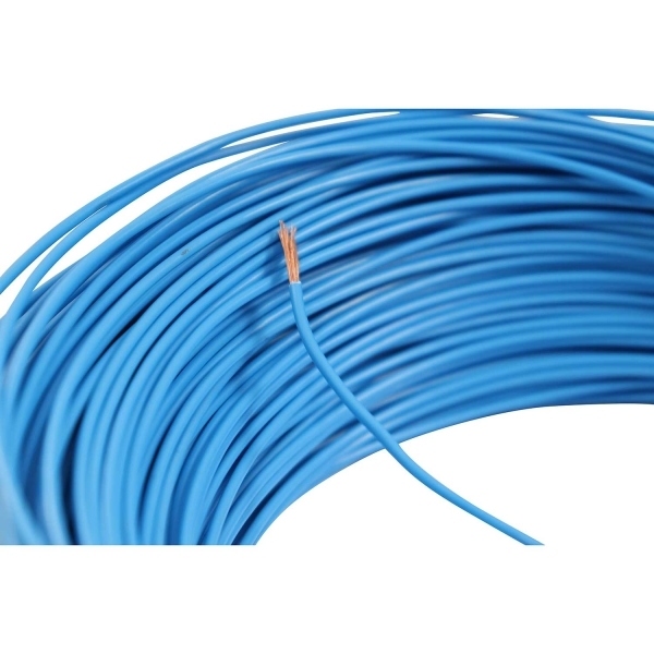 100m Cabo Flex. Automotivo 1.00mm Azul - Cód.8100