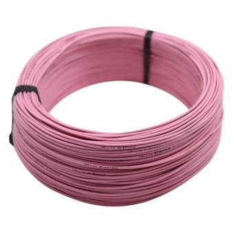 100m Cabo Flex. Automotivo 0.50mm Rosa - Cód.9258